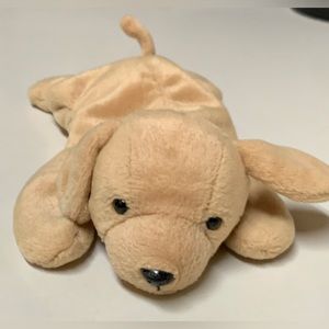 TY BEANIE BABIES Vintage 1998 Fetch the Dog Golden Retriever Stuffed Animal